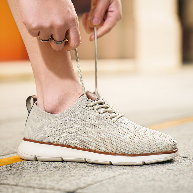 Damen Atmungsaktive Sneaker mit flexiblem Strick-Obermaterial EB