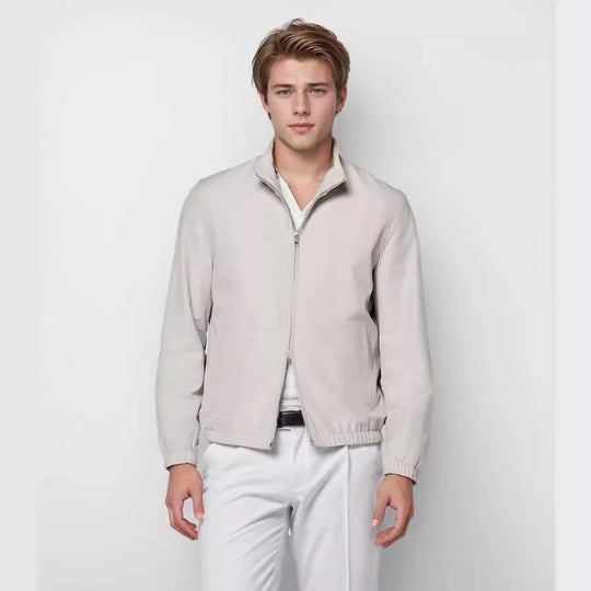 Herren leichte Übergangsjacke mit hohem Kragen EB