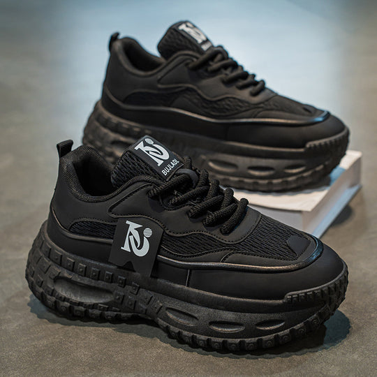 Damen Sportliche Sneakers mit atmungsaktiver Mesh-Oberfläche und dämpfender Sohle EB