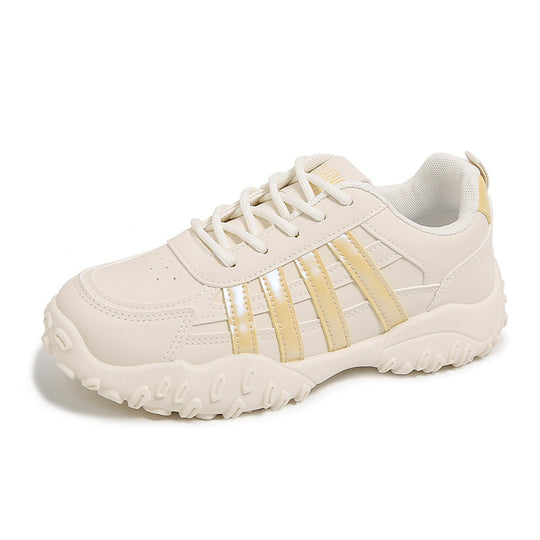 Damen Sportliche Sneakers mit rutschfester Laufsohle und atmungsaktivem Obermaterial EB