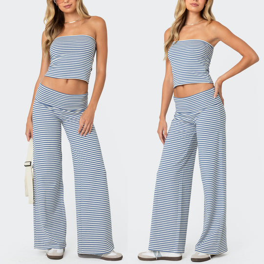 Damen Lounge-Set aus weichem Baumwollmix EB