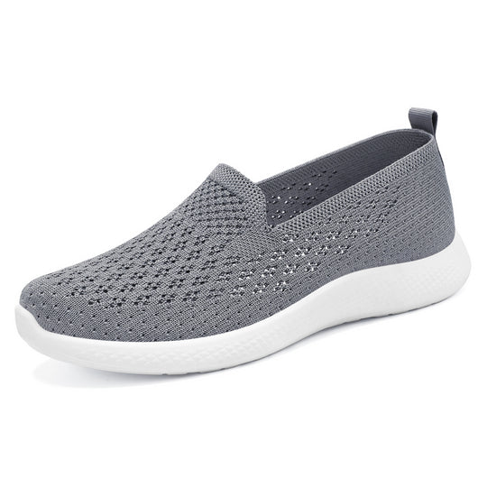 Damen Atmungsaktive Slip-On Schuhe mit flexibler Sohle EB