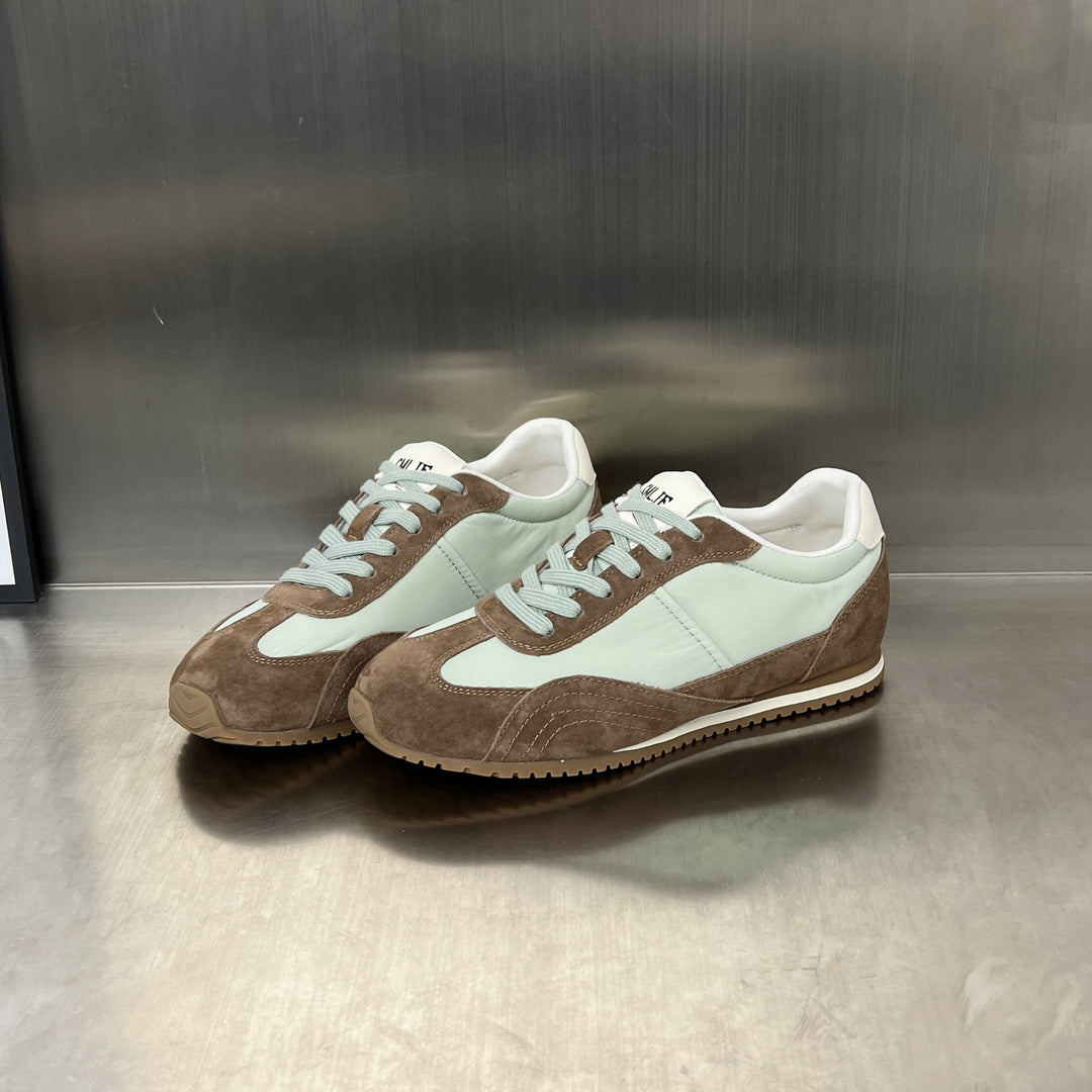 Damen Sportliche Sneaker mit atmungsaktiver Mesh-Oberfläche und rutschfester Sohle EB