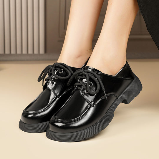 Damen Modische Halbschuhe mit robustem Profil und elegantem Design EB
