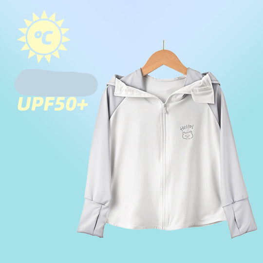 Damen Leichte und atmungsaktive Schutzjacke mit Kapuze EB
