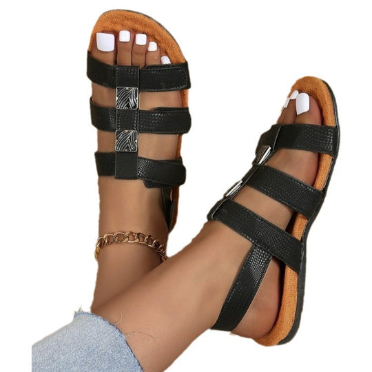 Damen Sandalen mit komfortablem Fußbett EB