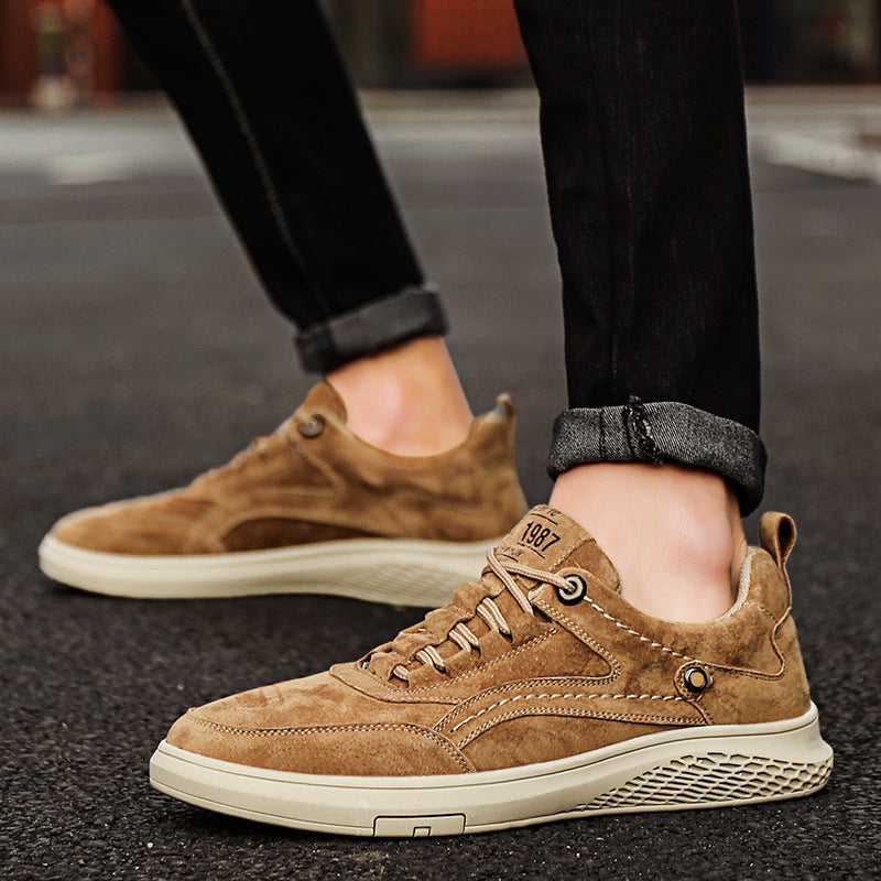 Herren Sportliche und bequeme Sneaker mit hochwertigem Wildleder EB