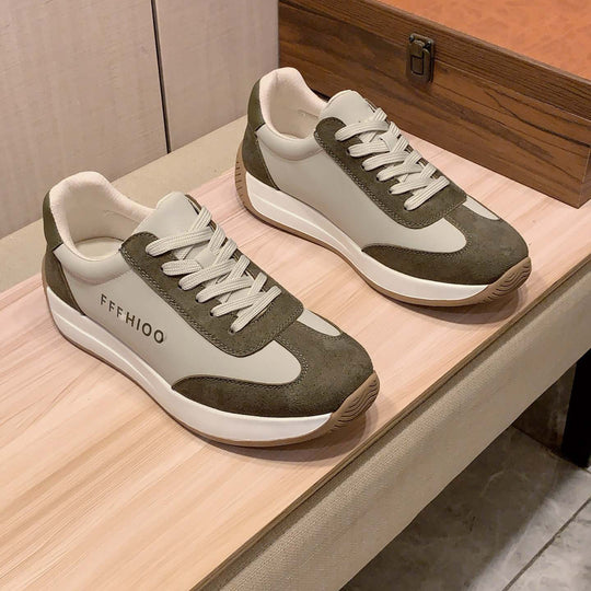 Damen Atmungsaktive Lifestyle Sneakers mit rutschfester Sohle und stylischem Design EB