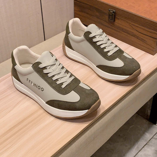 Damen Atmungsaktive Lifestyle Sneakers mit rutschfester Sohle und stylischem Design EB