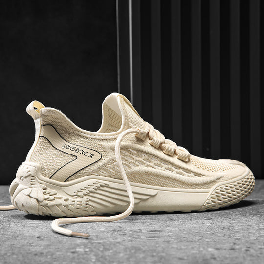 Damen atmungsaktive Fitness-Sneaker mit rutschfester Sohle EB
