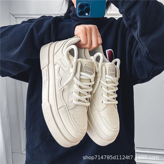 Damen modische Plateau-Sneaker EB