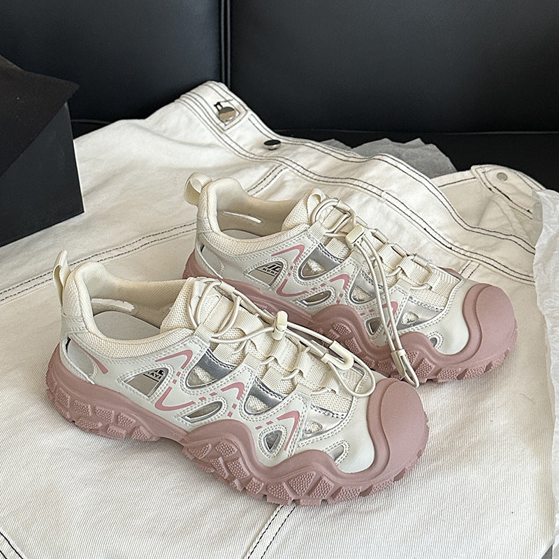 Damen Multifunktionale Fitness-Sneaker mit rutschfester Sohle und atmungsaktivem Obermaterial EB