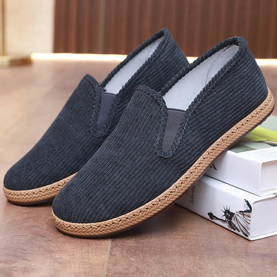 Damen Bequeme und weiche Slip-On Schuhe aus hochwertigem Material EB