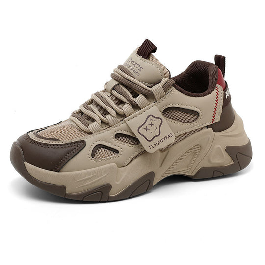 Damen sportliche Sneakers mit atmungsaktivem Obermaterial und dämpfender Sohle EB