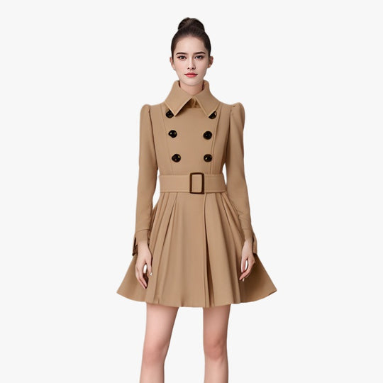 Damen Trenchcoat mit eleganter taillierter Passform EB