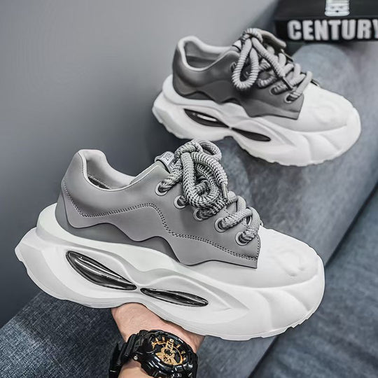 Damen Chunky Fashion-Sneaker mit ausgefallener Sohle EB