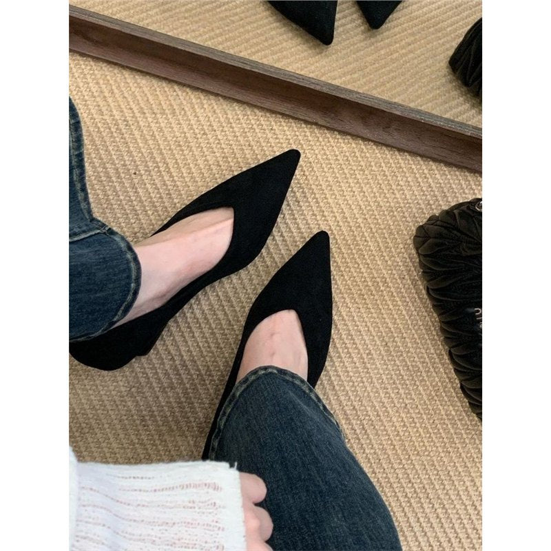Damen elegante Slipper mit schönem Schleifendetail EB