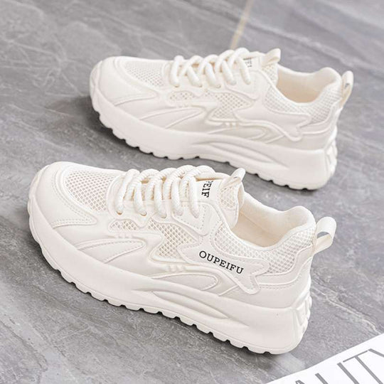 Damen Sportliche Sneaker mit modernem Design und atmungsaktiver Mesh-Oberfläche EB