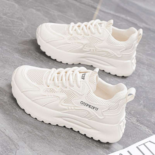 Damen Sportliche Sneaker mit modernem Design und atmungsaktiver Mesh-Oberfläche EB