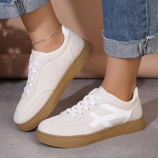 Damen Modische und bequeme Sneakers mit nachhaltigem Obermaterial EB