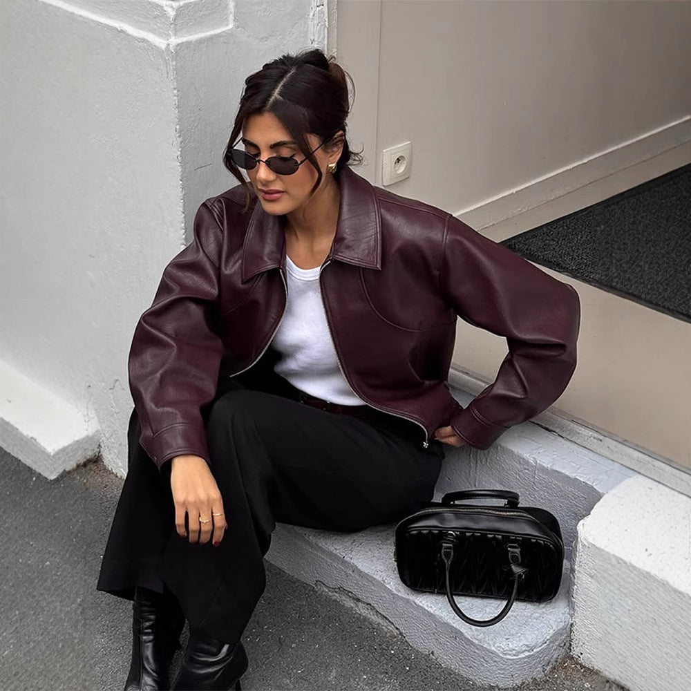 Damen elegante jacke mit oversized Schnitt EB