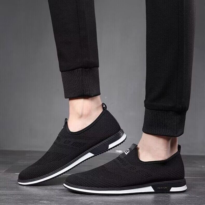 Damen elastische und atmungsaktive Sport-Sneaker EB