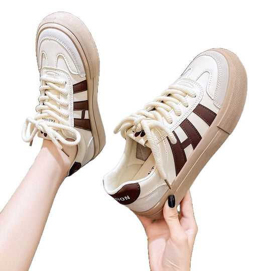 Damen Modische Freizeitsneaker mit atmungsaktiver Mesh-Oberfläche und dämpfender Sohle EB