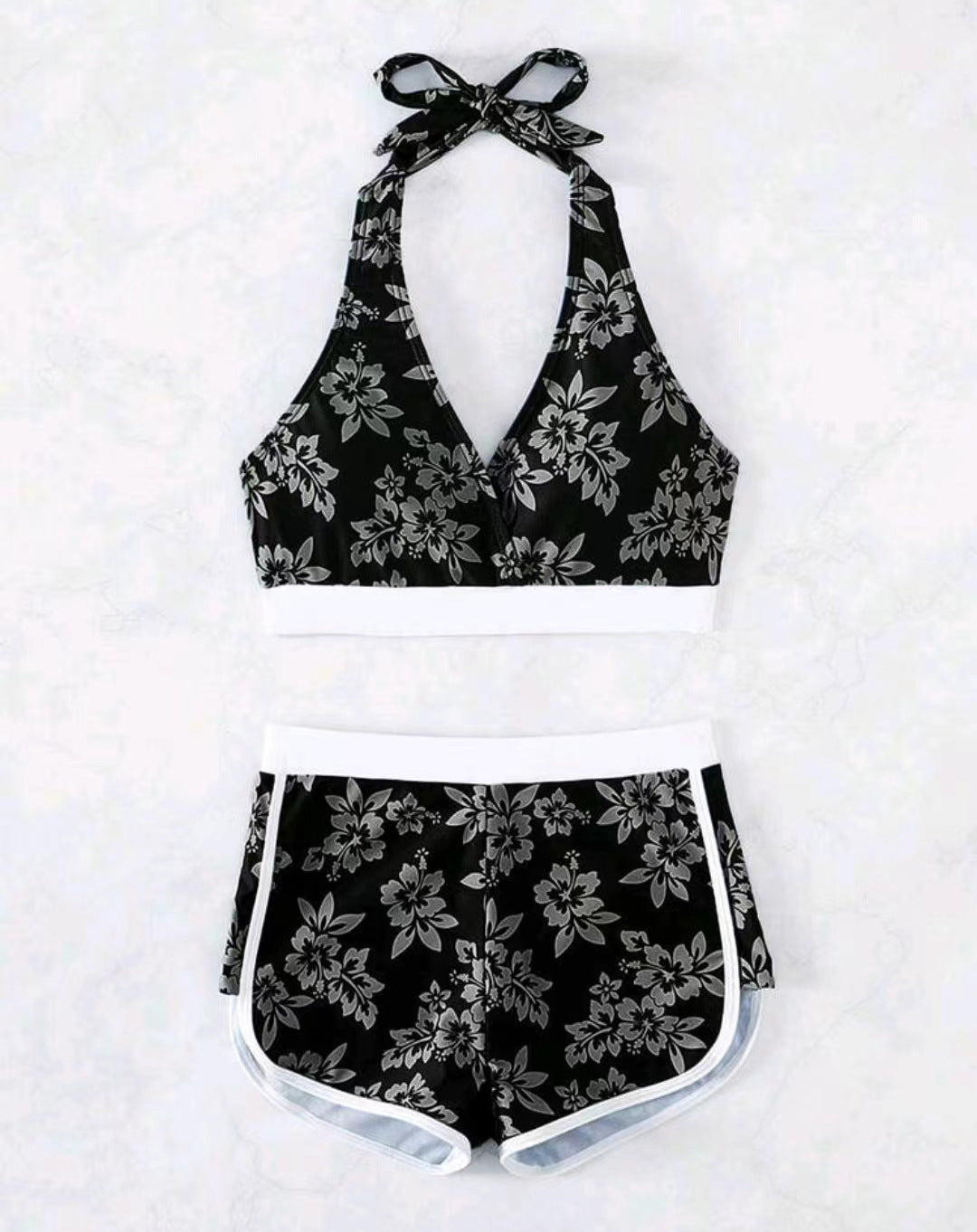 Damen Funktions-Bikini-Set mit modischem Design EB