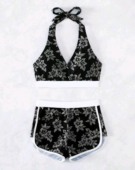 Damen Funktions-Bikini-Set mit modischem Design EB
