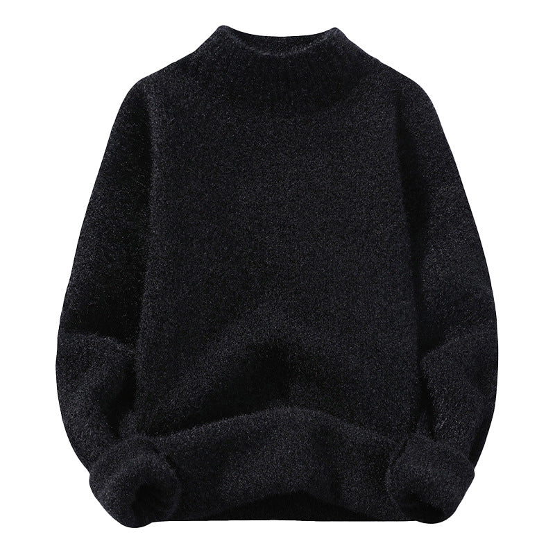 Damen Hochabschließend Pullover mit strukturierter Oberfläche EB