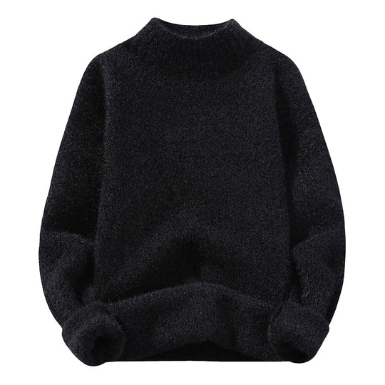 Damen Hochabschließend Pullover mit strukturierter Oberfläche EB