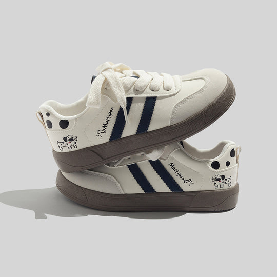 Damen Sneakers mit verspieltem Tiermotiv und rutschfester Sohle EB