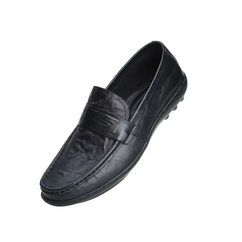 Herren Mokassins mit eleganter Nerzprägung EB