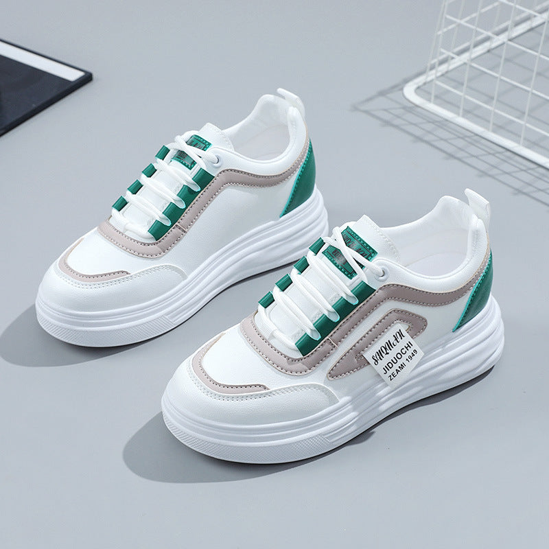 Damen sportliche Sneakers mit dämpfender Sohle und atmungsaktivem Obermaterial EB