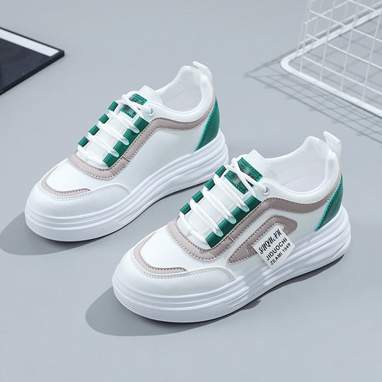Damen sportliche Sneakers mit dämpfender Sohle und atmungsaktivem Obermaterial EB