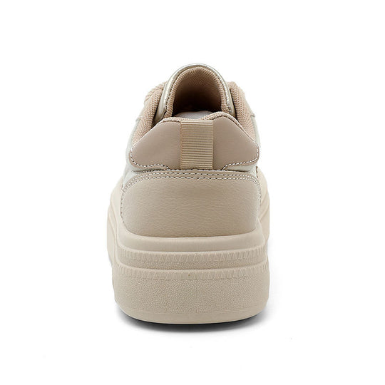 Damen Sneakers mit modischem Plateausohlen-Design und atmungsaktiver Oberfläche EB