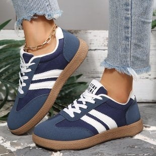 Damen Sportliche Retro Sneakers EB