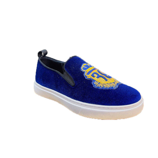 Damen Slip-On Sneakers mit modischem Zierdetail und gepolsterter Sohle EB