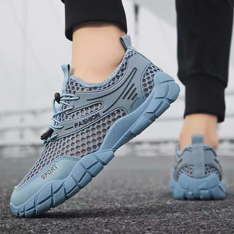 Damen Leichte Mesh-Sneaker mit dämpfender Sohle und atmungsaktivem Design EB