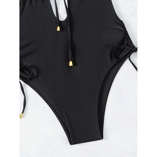 Damen Cut-Out Badeanzug EB
