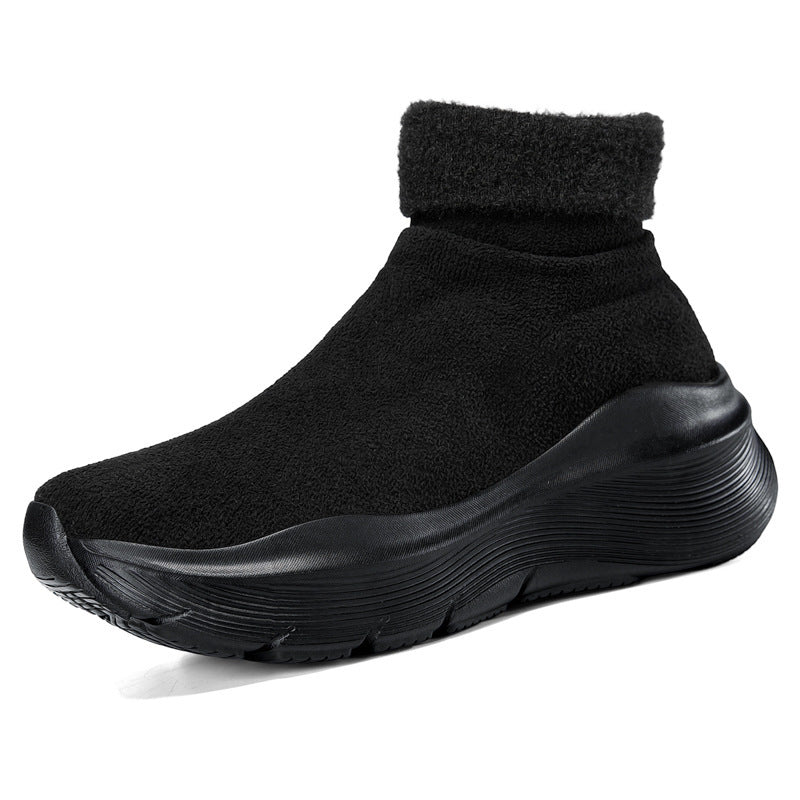 Damen Sneakers mit hohem Kragen und innovativer Dämpfungstechnologie EB