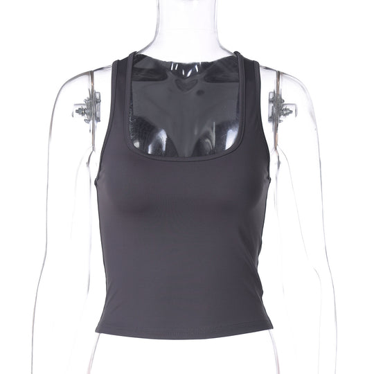 Damen Sportliches Tanktop mit breiten Trägern EB