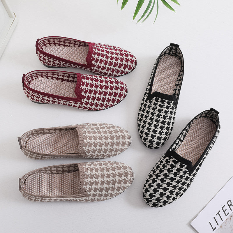 Damen elegante Mokassins mit rutschfester Sohle EB