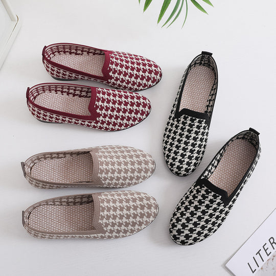 Damen elegante Mokassins mit rutschfester Sohle EB