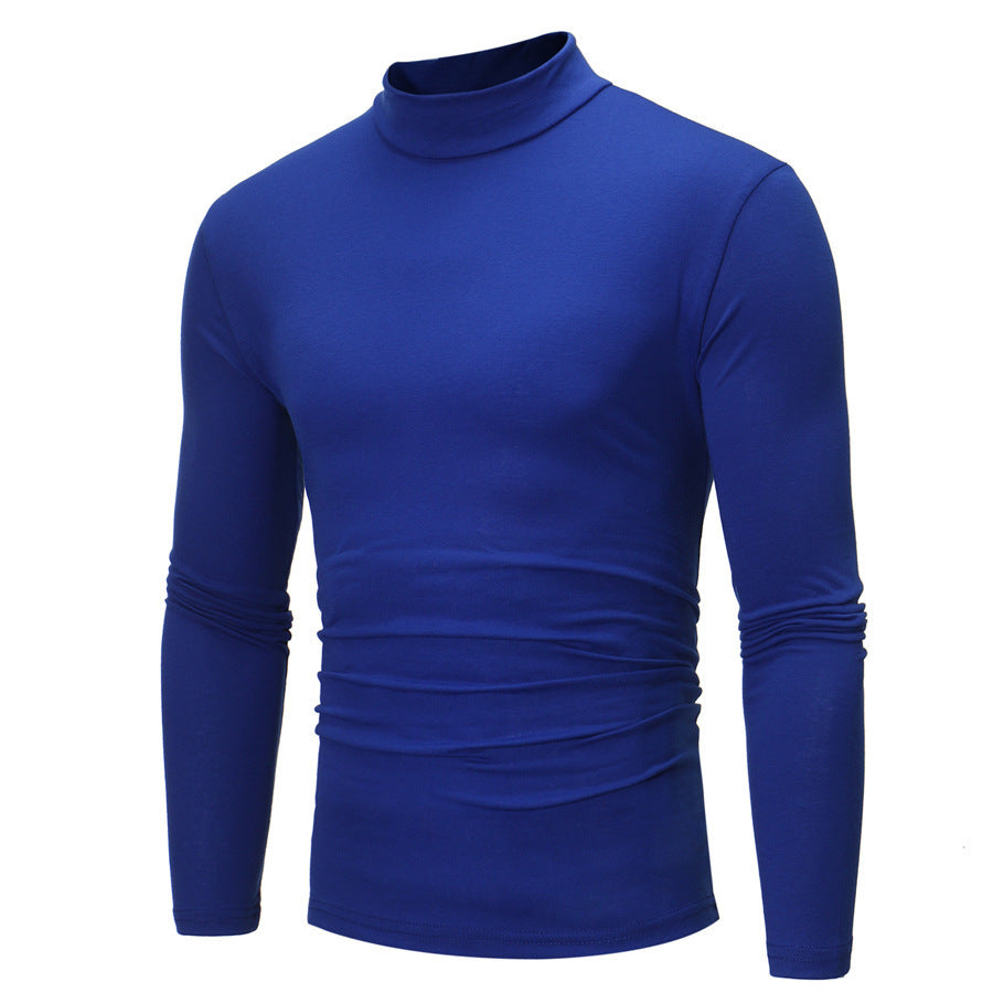 Herren Rollkragenpullover aus weichem Jersey EB
