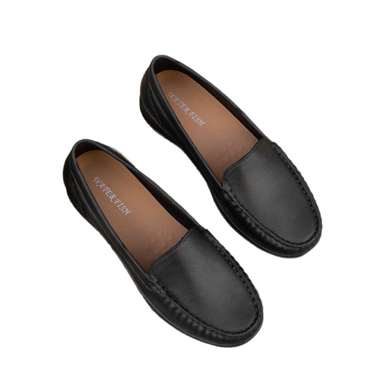 Damen Komfortable Slip-On Mokassins EB