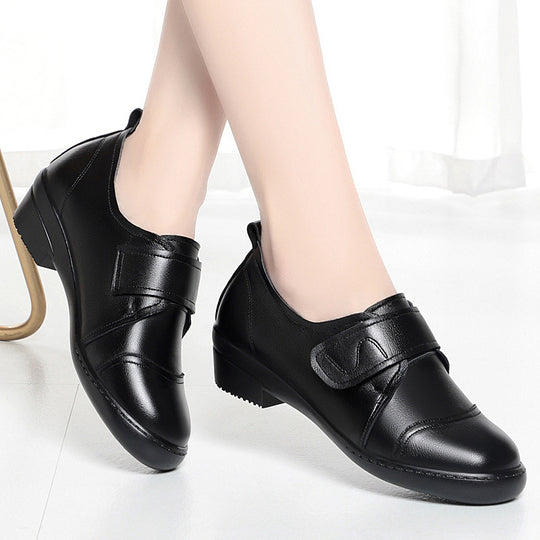 Damen Komfortable und stilvolle Slipper mit verstellbarem Klettverschluss EB