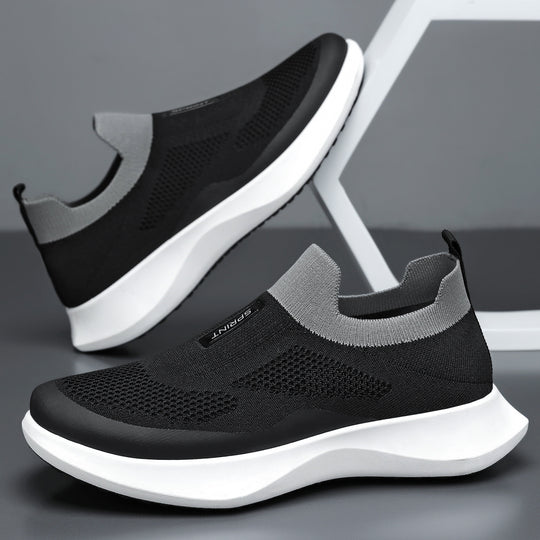 Damen Leichte Sneaker mit elastischem Mesh-Obermaterial EB