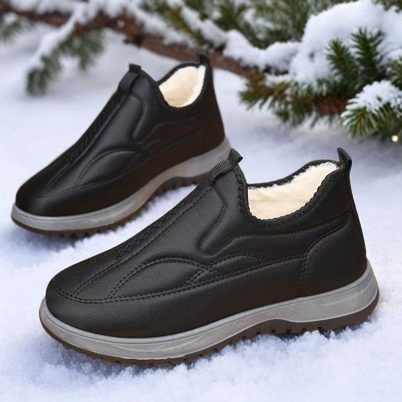 Damen Gefütterte Winter-Sneakers mit rutschfester Sohle und atmungsaktivem Obermaterial EB