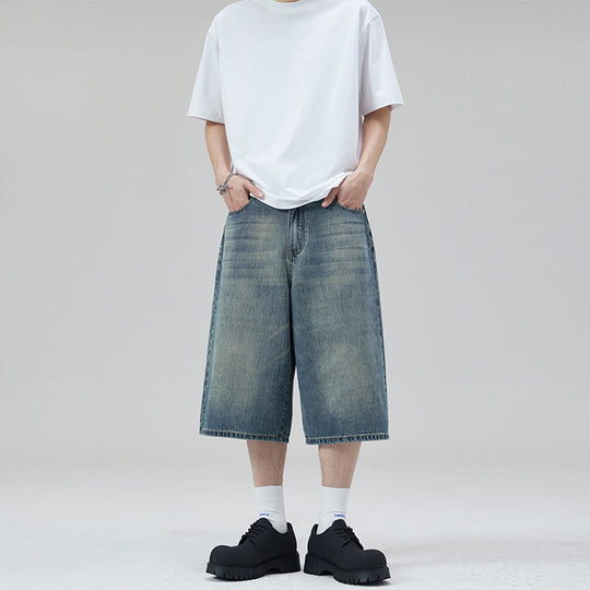 Damen Weite Denim-Culotte im lässigen Schnitt EB